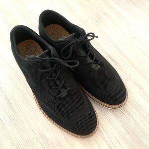MARIO LOPEZ Josh Oxford Shoes Black Men's Size 8.5 Lace Up